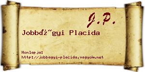 Jobbágyi Placida névjegykártya